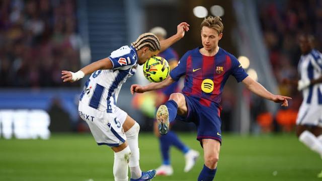 BB真人视讯-【西甲】德容终结57场球荒，巴萨3比0主场16杀莱万特